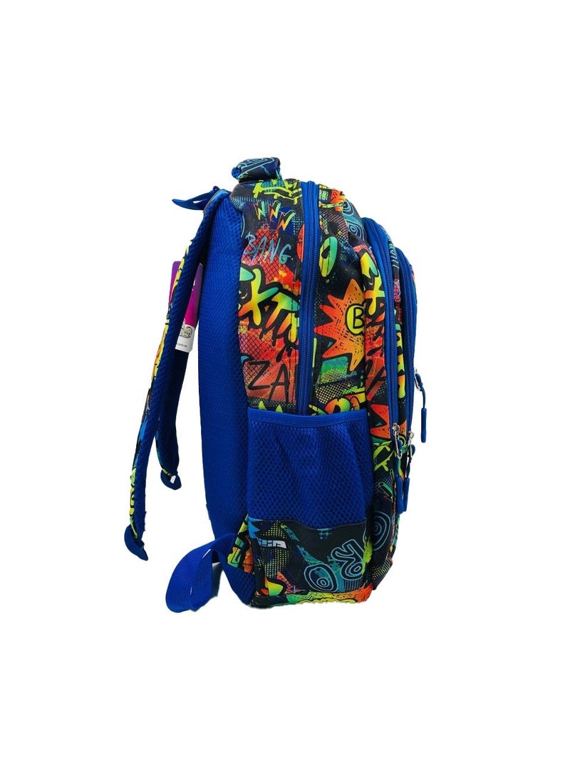 Nuzki Kids School Bag 3 Pcs/Set - Ultimate Student Backpack, Schoolbag, Pencil Case, and Lunch Bag Combo for Trendy Students - Image 5